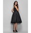 TS Couture? Cocktail Party / Homecoming / Company Party Dress - 1950s / Vintage Inspired Plus Size / Petite A-line Cowl Knee-length Taffeta  