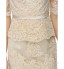 TS Couture? Cocktail Party / Company Party Dress Sheath / Column Bateau Knee-length Lace with Lace  