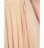 TS Couture? Formal Evening / Military Ball Dress Plus Size / Petite Sheath / Column V-neck Floor-length Chiffon with Appliques / Criss Cross  