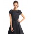 TS Couture? Cocktail Party Dress A-line Scoop Tea-length Taffeta   