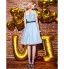 TS Couture? Cocktail Party / Homecoming / Prom / Holiday / Company Party Dress - Vintage Inspired Plus Size / Petite Ball Gown Jewel Knee-length  